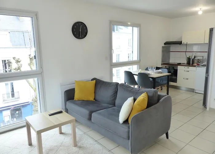 Daire T2 Republique Parking Inclus *