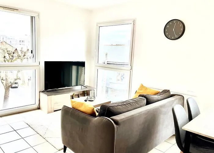 T2 Republique Parking Inclus Nantes